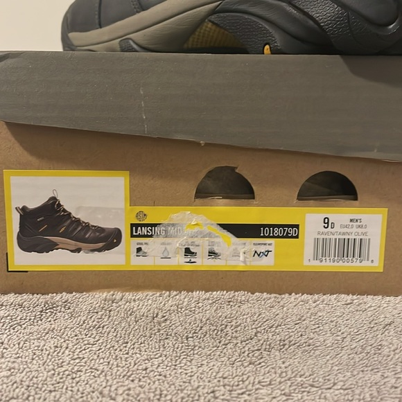 Keen Utility Work Boots | Size - 9D | Color - Raven / Tawny Olive | Steel Toe - Picture 11 of 11